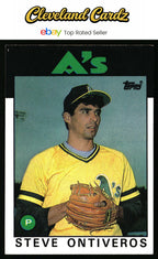 1986 Topps #507 Steve Ontiveros RC