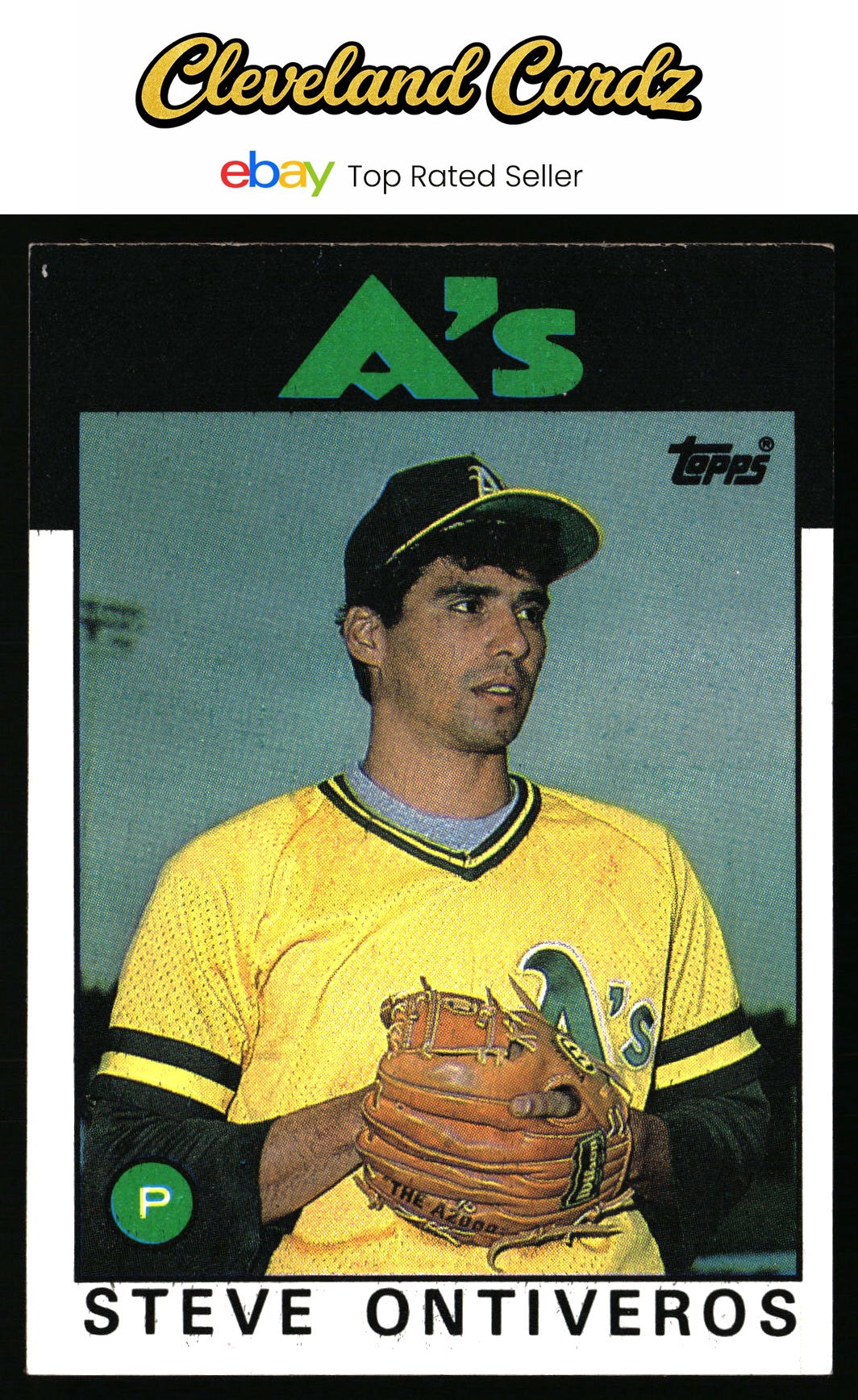 1986 Topps #507 Steve Ontiveros RC