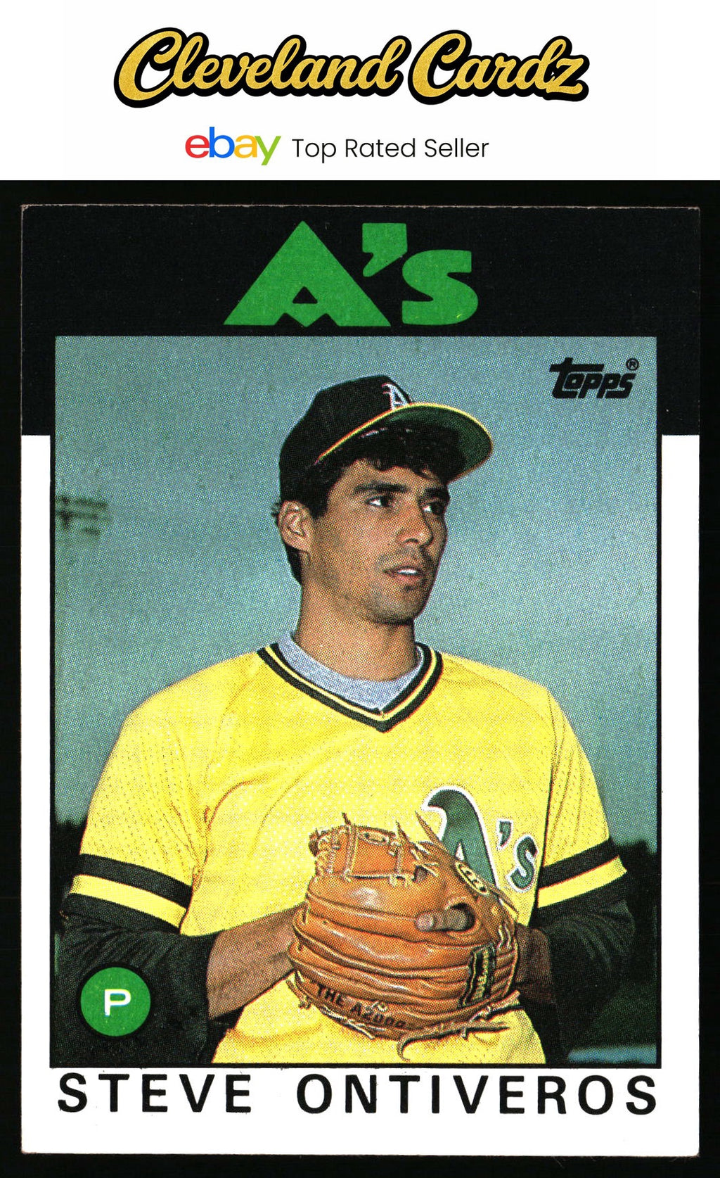 1986 Topps #507 Steve Ontiveros RC