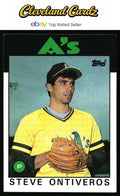 1986 Topps #507 Steve Ontiveros RC