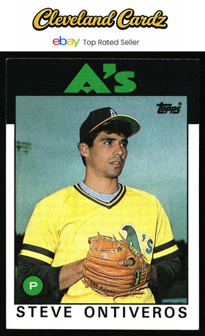 1986 Topps #507 Steve Ontiveros RC