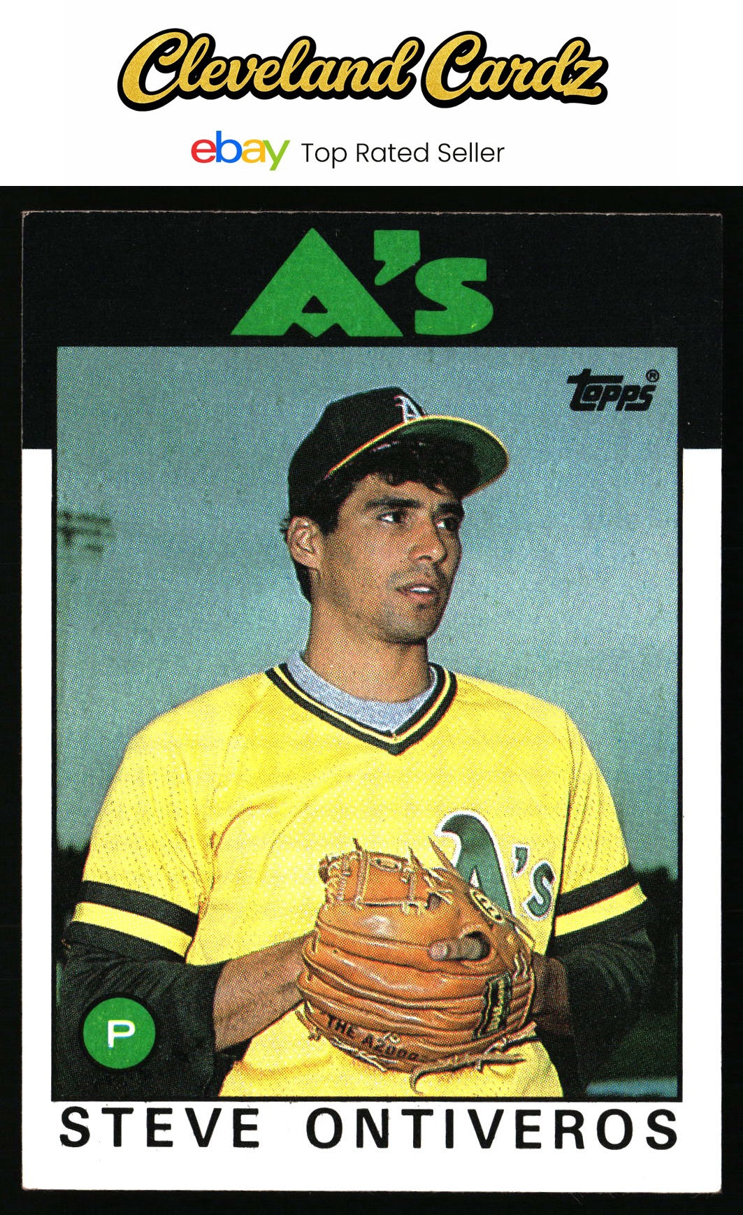 1986 Topps #507 Steve Ontiveros RC