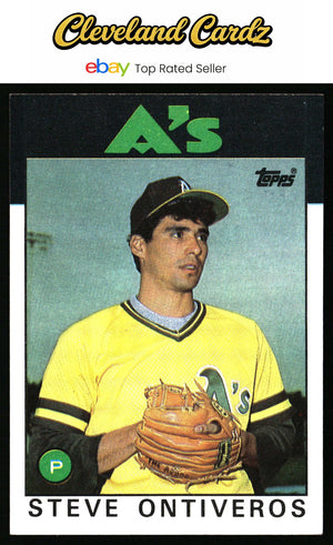 1986 Topps #507 Steve Ontiveros RC
