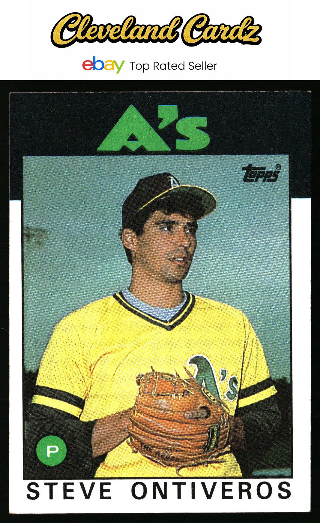 1986 Topps #507 Steve Ontiveros RC