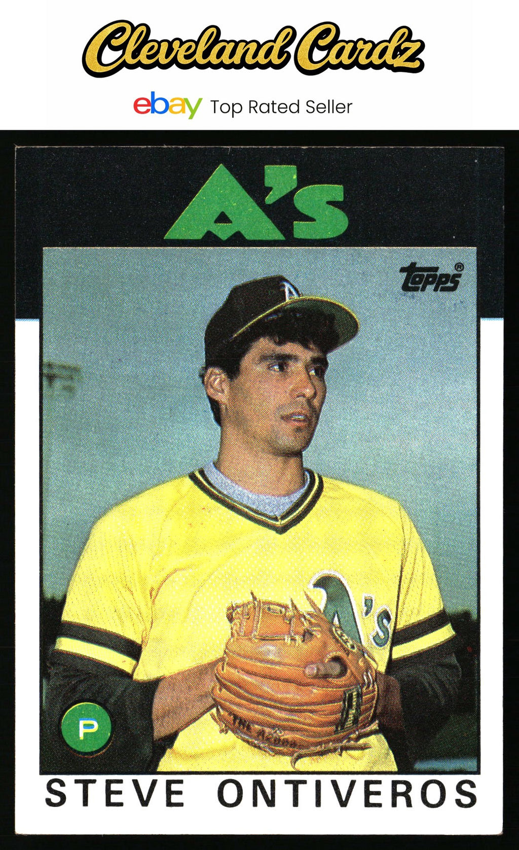 1986 Topps #507 Steve Ontiveros RC