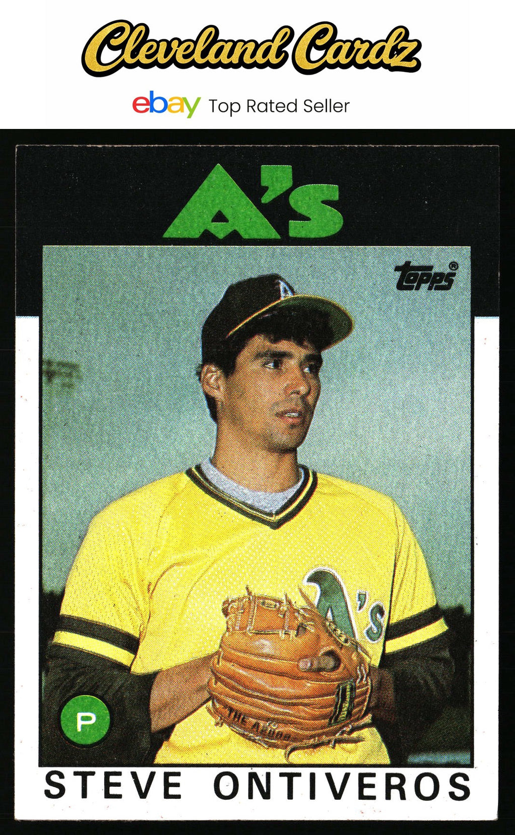 1986 Topps #507 Steve Ontiveros RC
