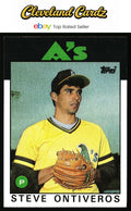 1986 Topps #507 Steve Ontiveros RC
