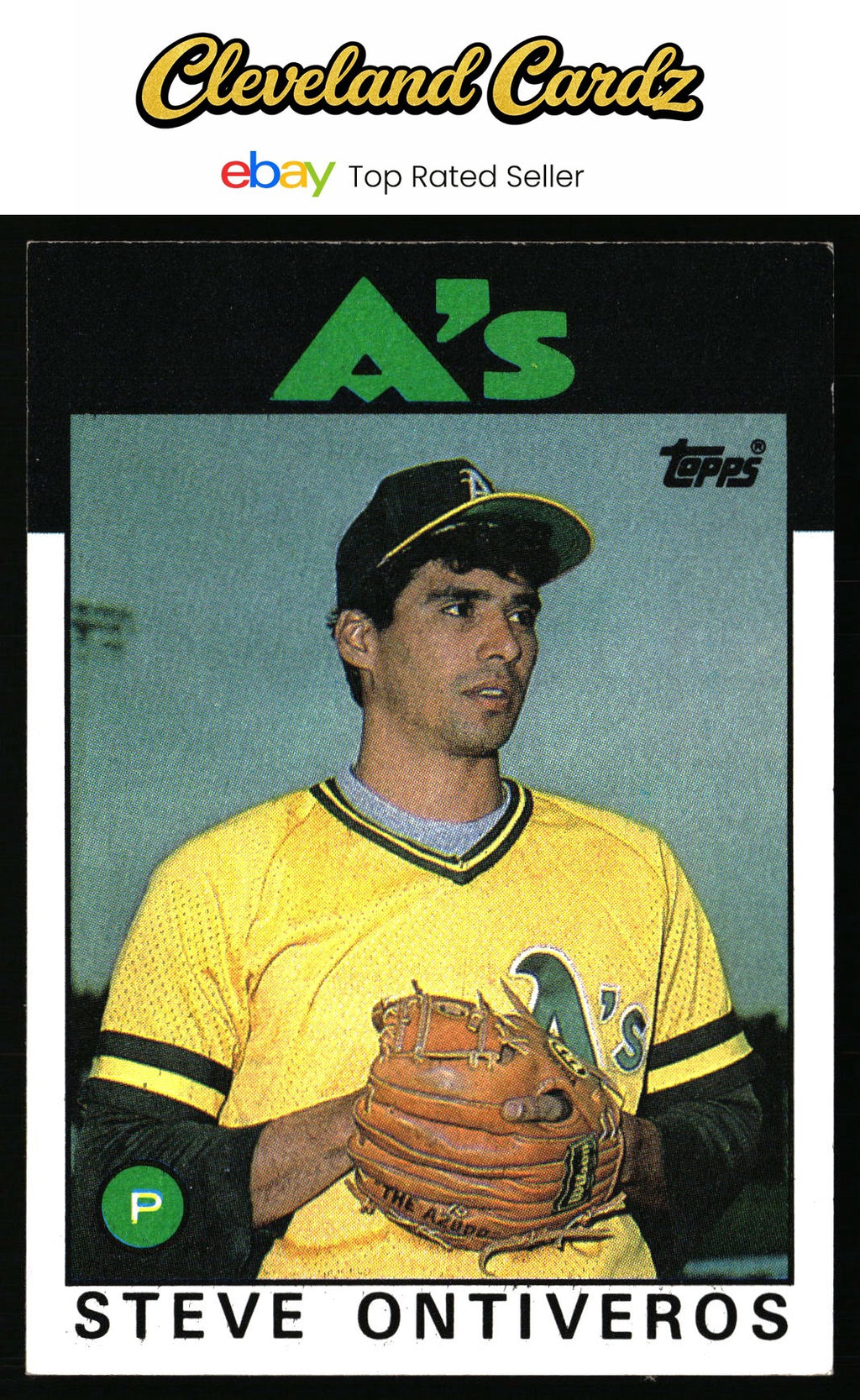 1986 Topps #507 Steve Ontiveros RC