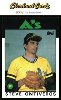 1986 Topps #507 Steve Ontiveros RC