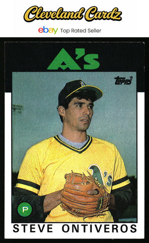1986 Topps #507 Steve Ontiveros RC