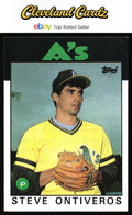 1986 Topps #507 Steve Ontiveros RC