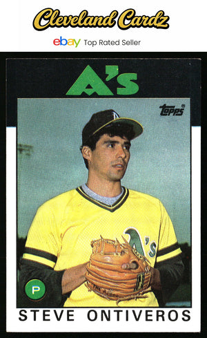 1986 Topps #507 Steve Ontiveros RC