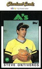 1986 Topps #507 Steve Ontiveros RC