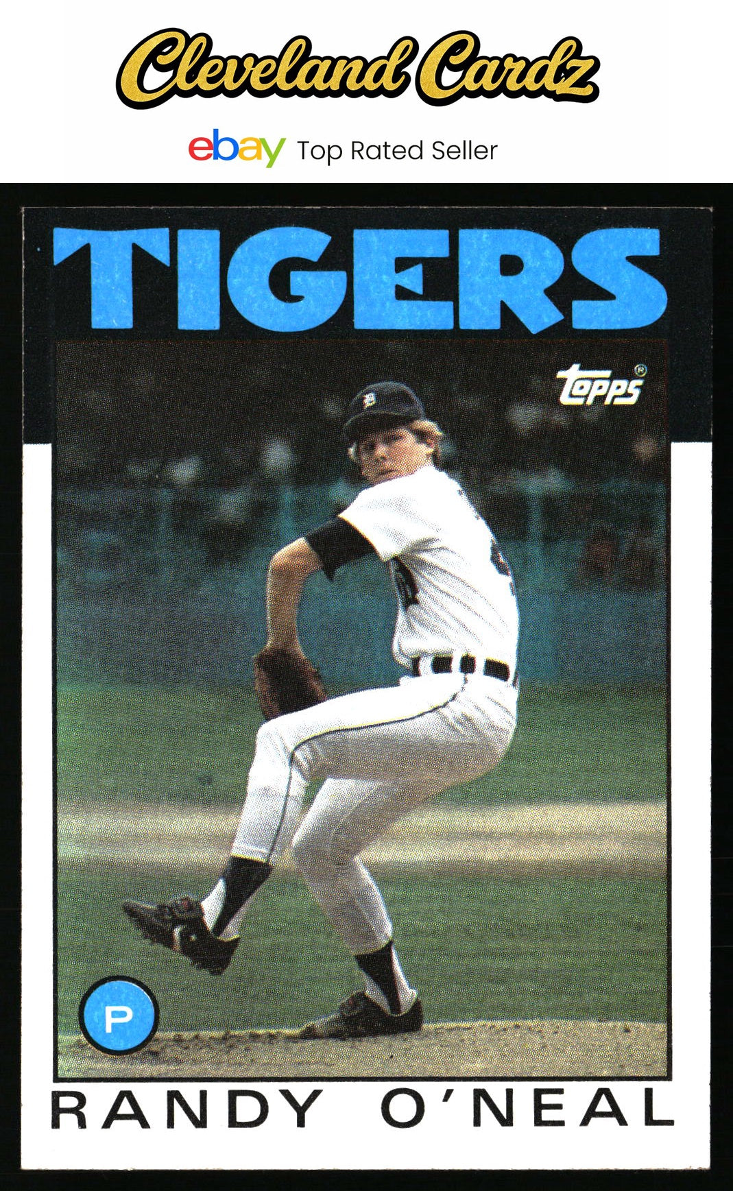 1986 Topps #73 Randy O'Neal
