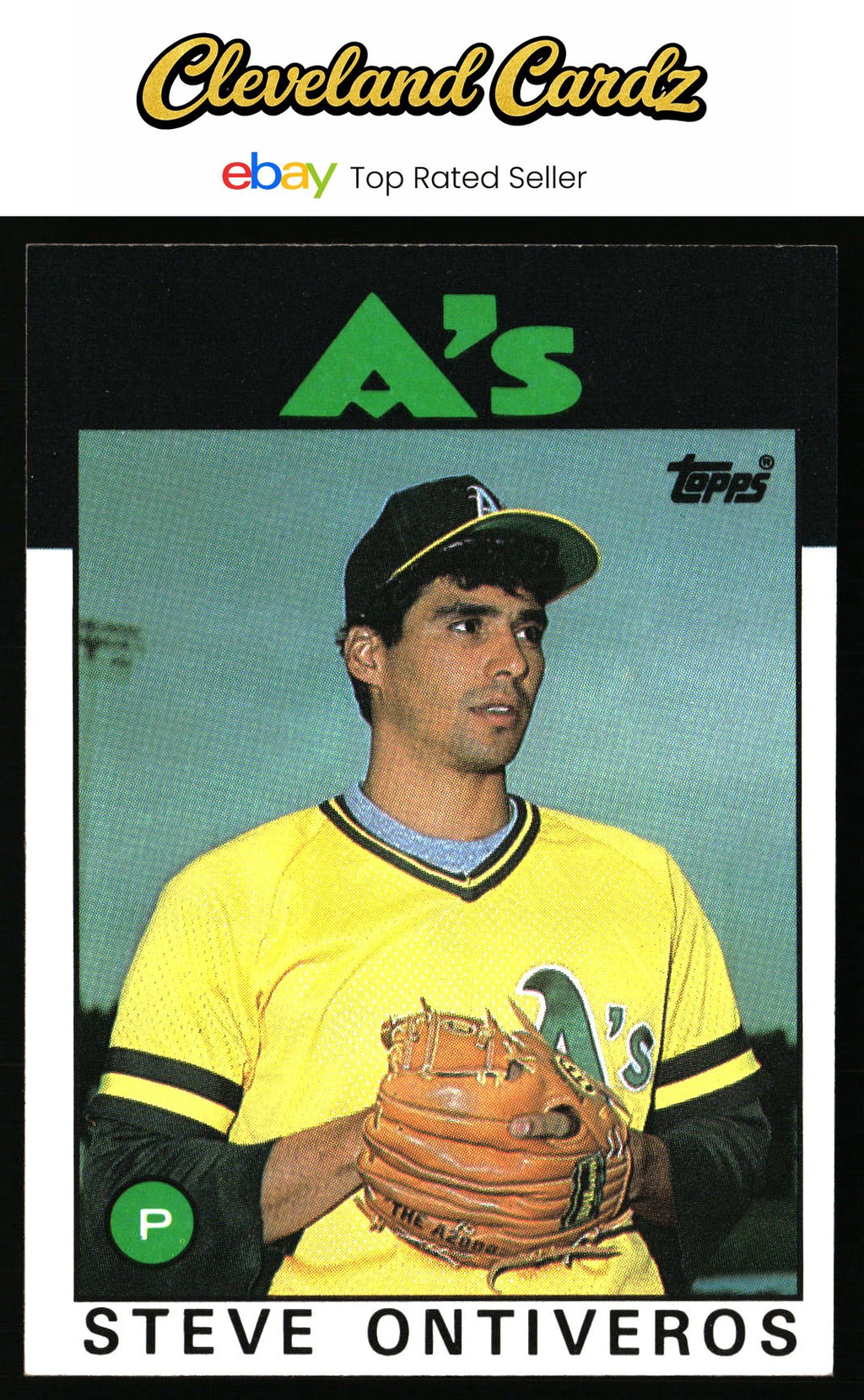 1986 Topps #507 Steve Ontiveros RC
