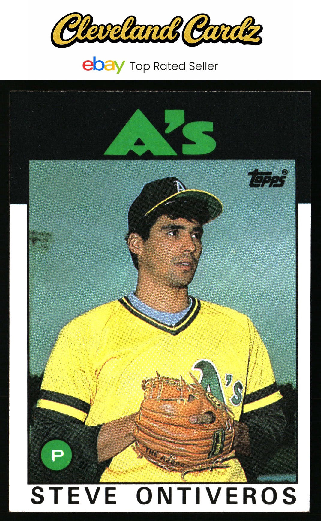 1986 Topps #507 Steve Ontiveros RC