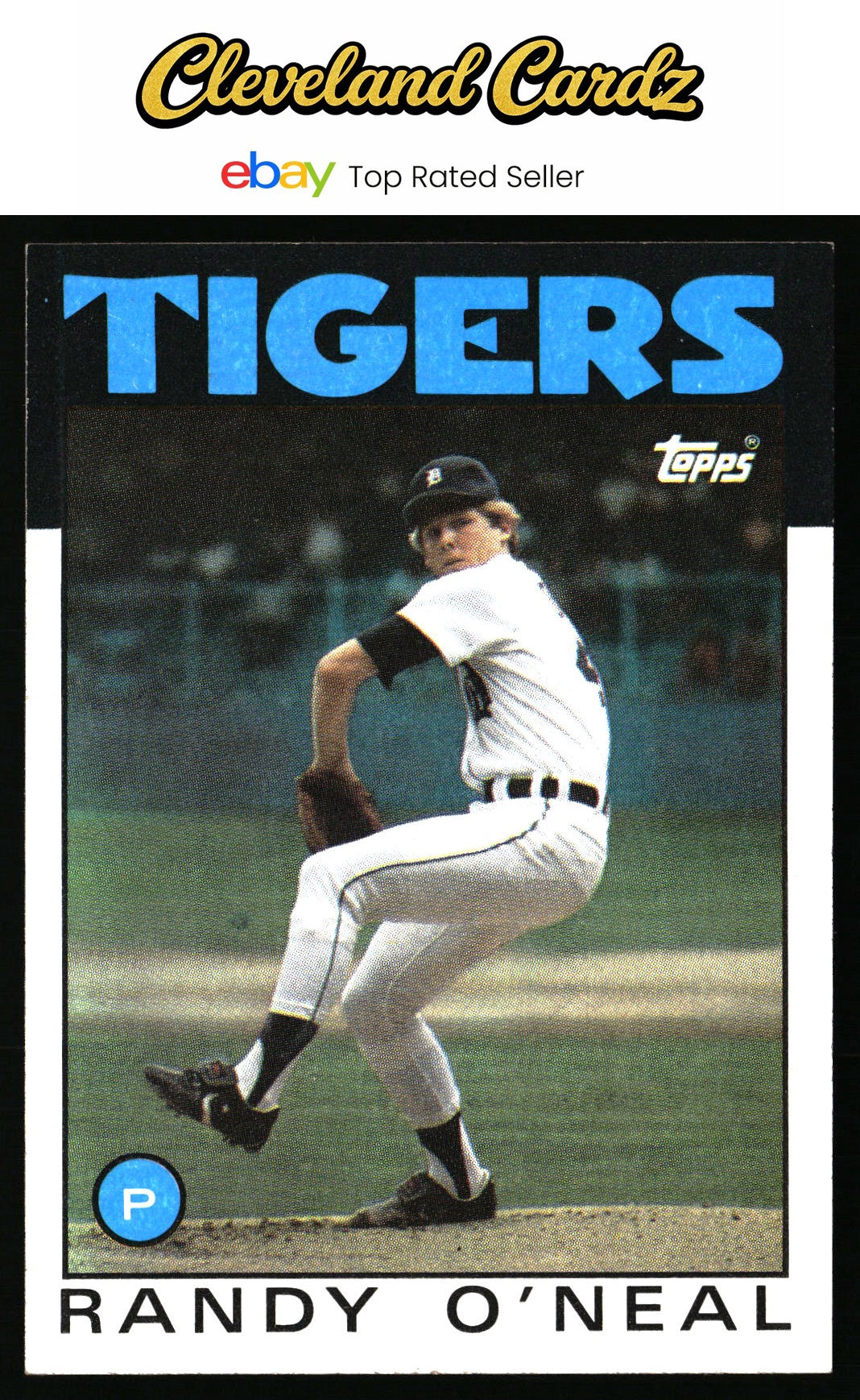 1986 Topps #73 Randy O'Neal