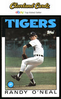 1986 Topps #73 Randy O'Neal