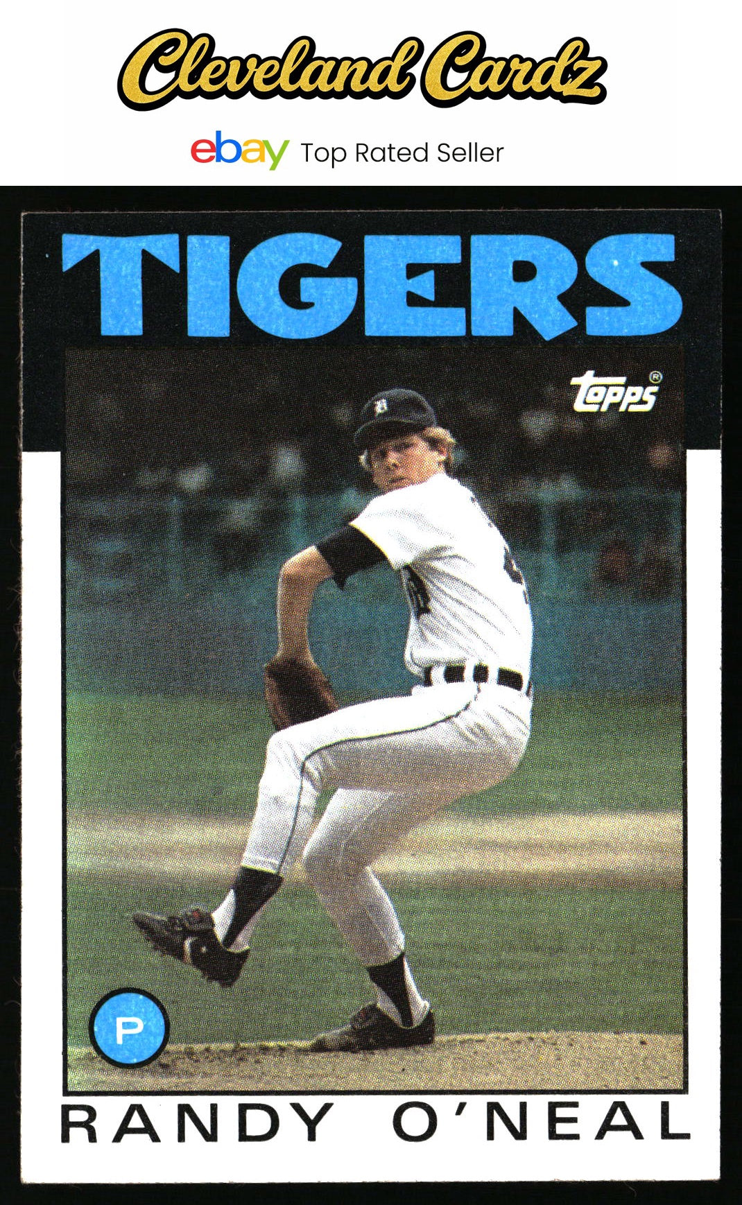 1986 Topps #73 Randy O'Neal