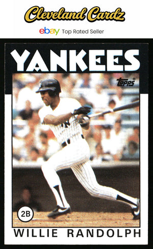 1986 Topps #455 Willie Randolph