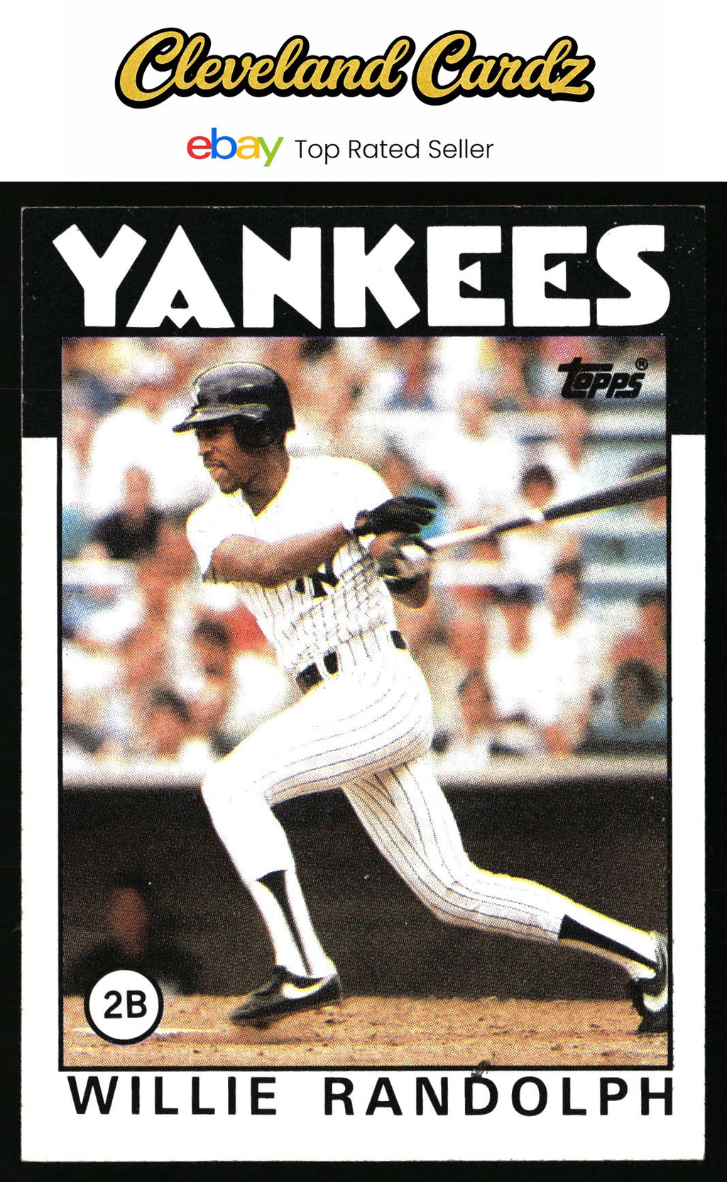 1986 Topps #455 Willie Randolph