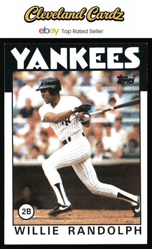 1986 Topps #455 Willie Randolph