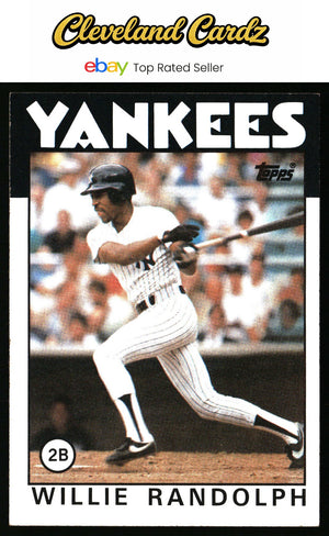 1986 Topps #455 Willie Randolph
