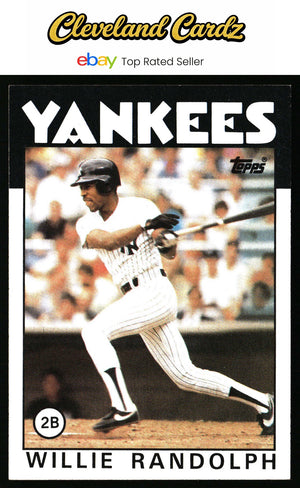 1986 Topps #455 Willie Randolph