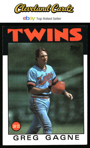 1986 Topps #162 Greg Gagne