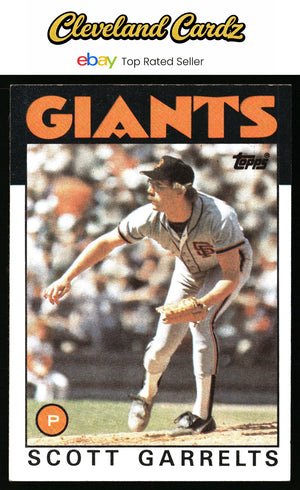 1986 Topps #395 Scott Garrelts