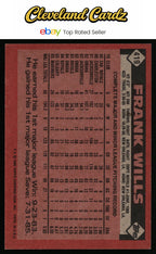 1986 Topps #419 Frank Wills RC