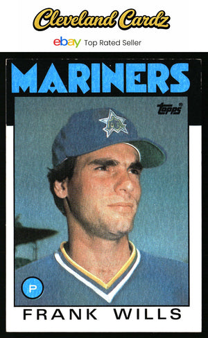 1986 Topps #419 Frank Wills RC