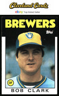 1986 Topps #452 Bob Clark
