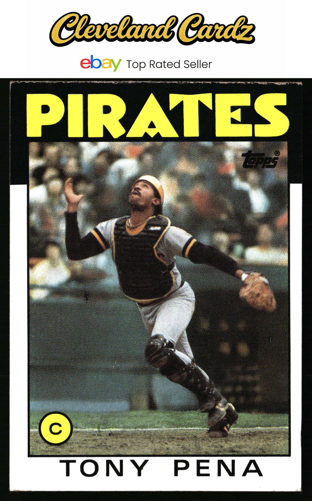 1986 Topps #260 Tony Pena