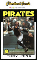 1986 Topps #260 Tony Pena