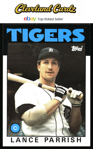 1986 Topps #740 Lance Parrish