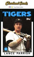 1986 Topps #740 Lance Parrish
