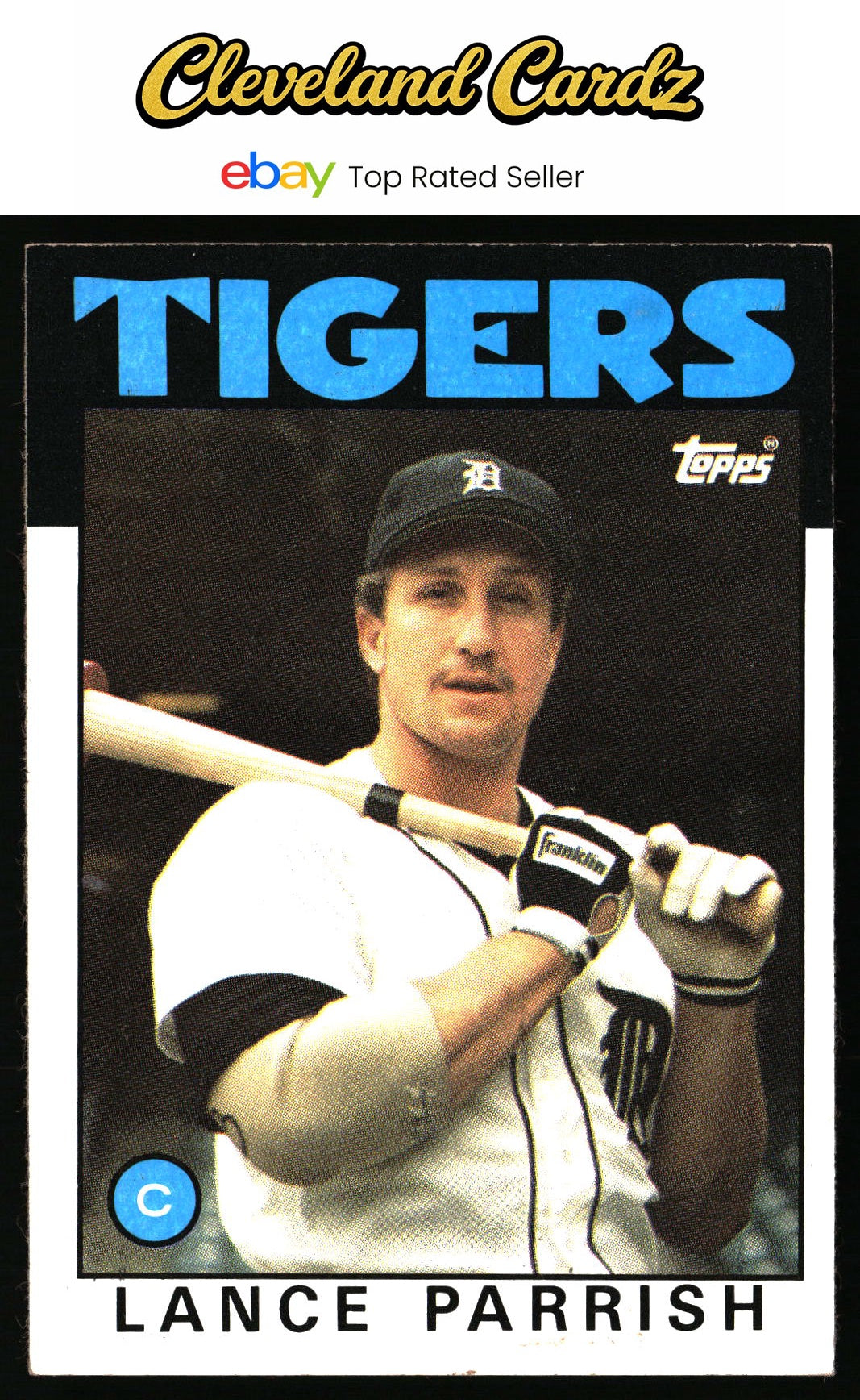 1986 Topps #740 Lance Parrish