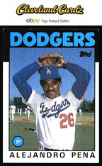 1986 Topps #665 Alejandro Pena