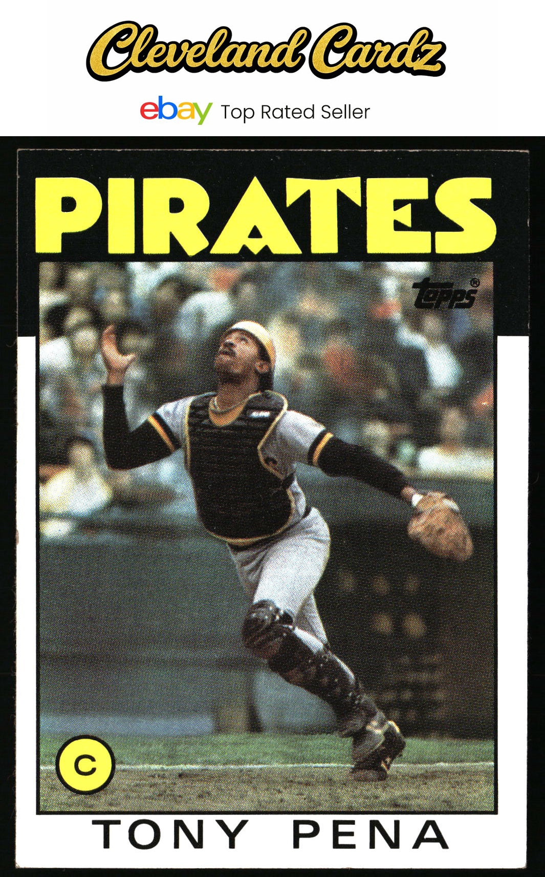 1986 Topps #260 Tony Pena