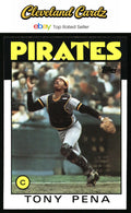 1986 Topps #260 Tony Pena