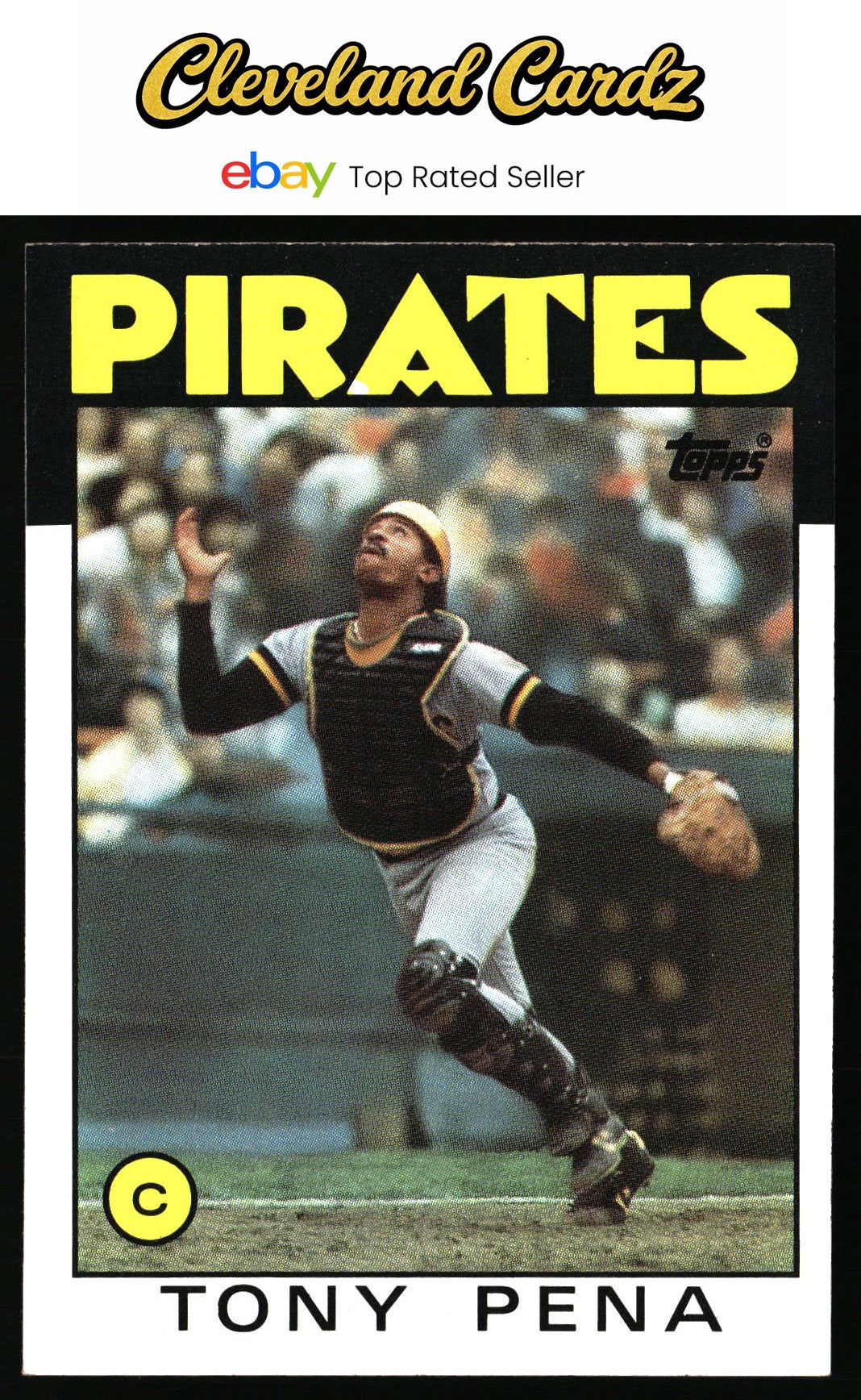 1986 Topps #260 Tony Pena