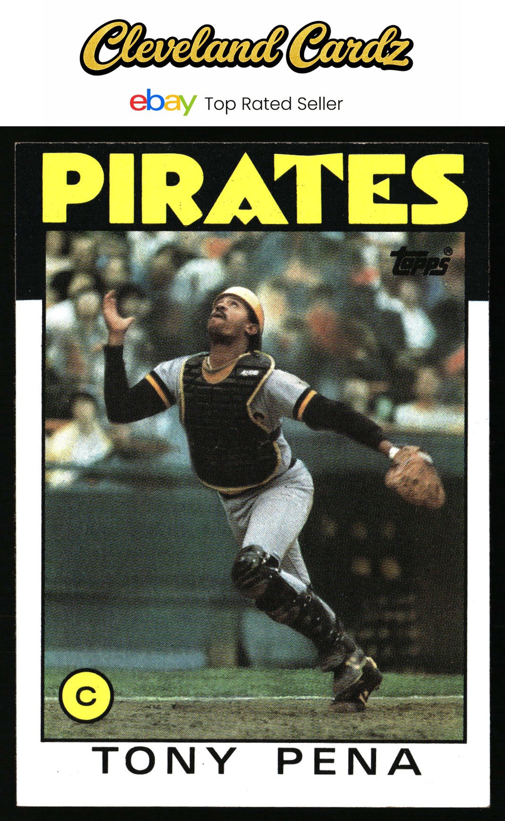 1986 Topps #260 Tony Pena