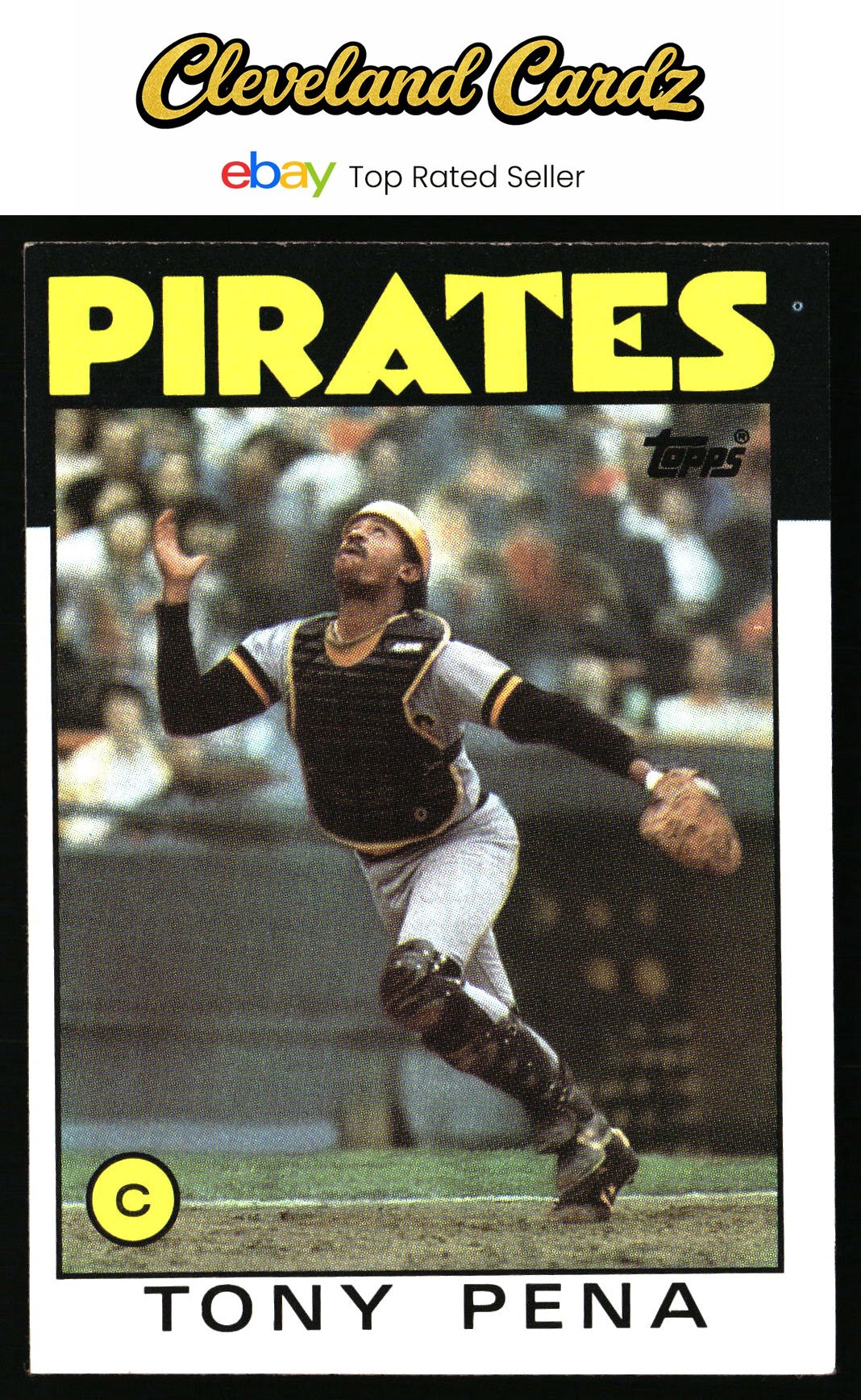 1986 Topps #260 Tony Pena