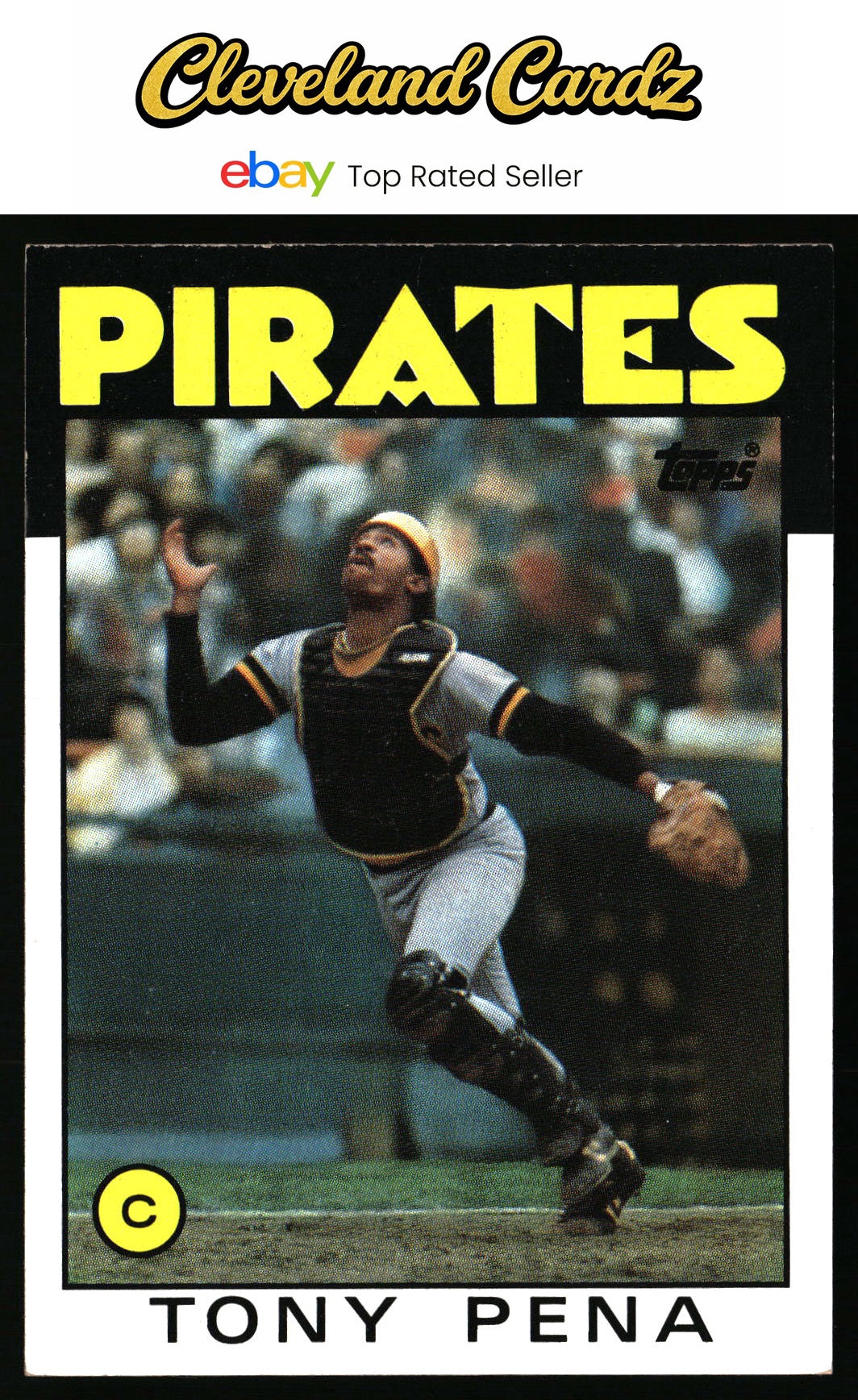 1986 Topps #260 Tony Pena
