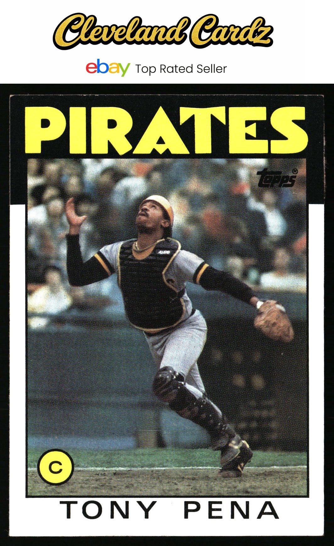 1986 Topps #260 Tony Pena