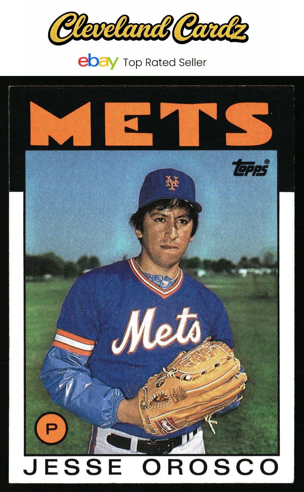 1986 Topps #465 Jesse Orosco