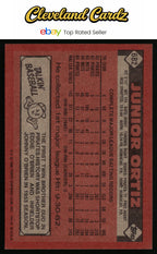 1986 Topps #682 Junior Ortiz