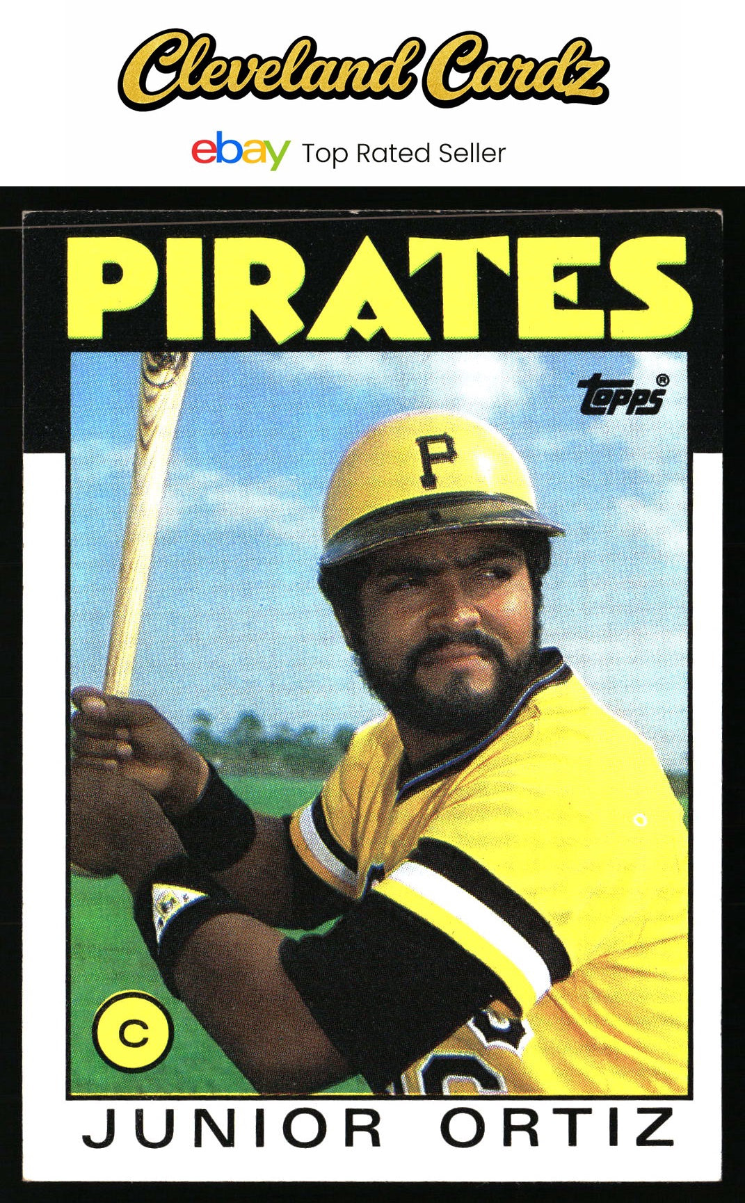 1986 Topps #682 Junior Ortiz