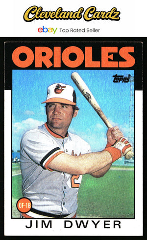 1986 Topps #653 Jim Dwyer